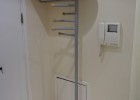 Coat stand in entrance